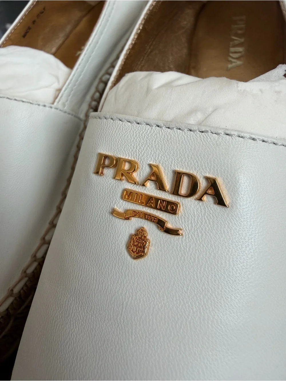 *NEW* Prada Platform Espadrilles